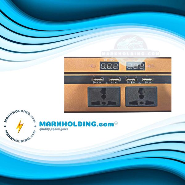 مبدل برق خودرو 3000 وات برند اینتیمکس